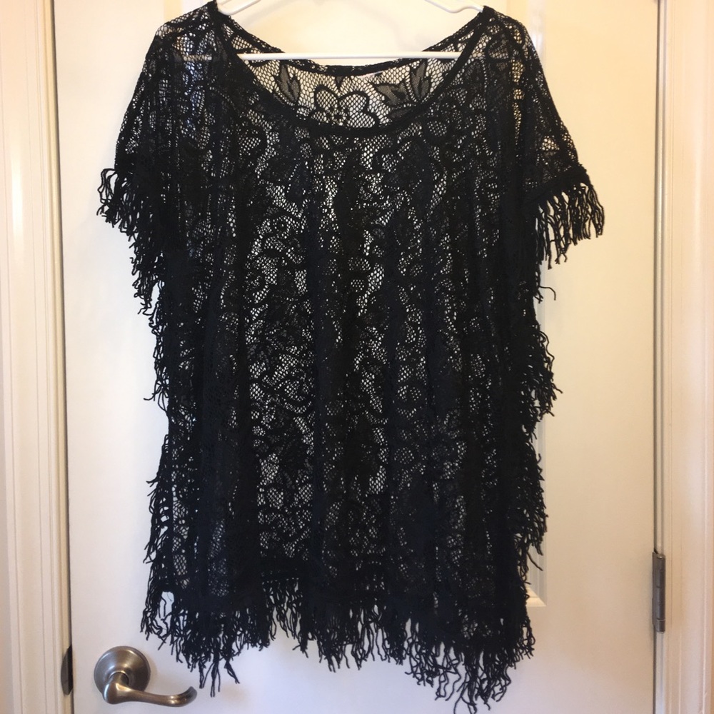 Lace Swim Cover Up